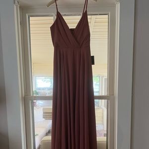 Lulus bridesmaid dress